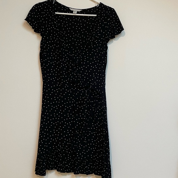 Polka Dot Wrap Dress - Picture 5 of 5